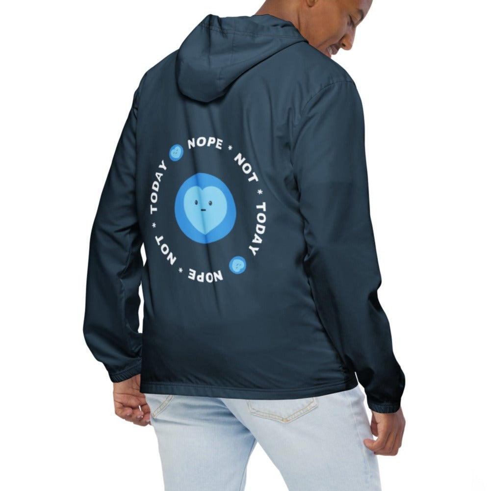 Ebbi Circular Nope Not Today Windbreaker