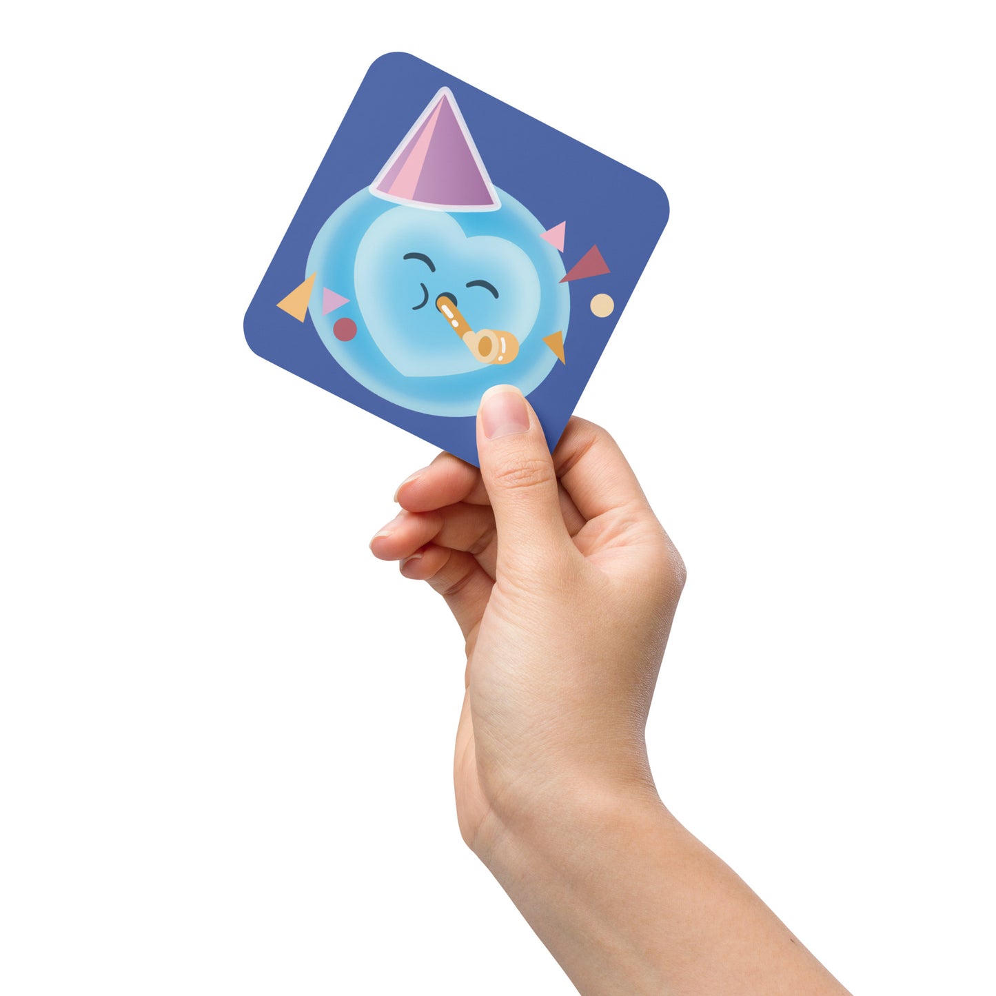 Ebbi Celebration Cork-back coaster