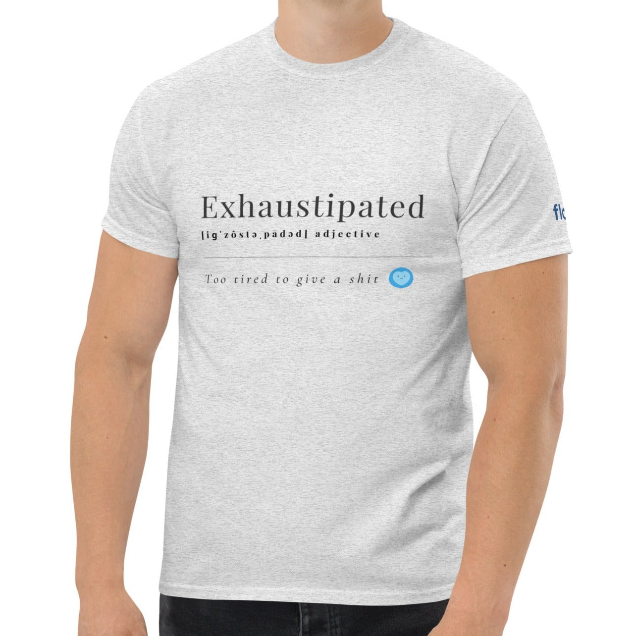 Simple Exhaustipated classic tee