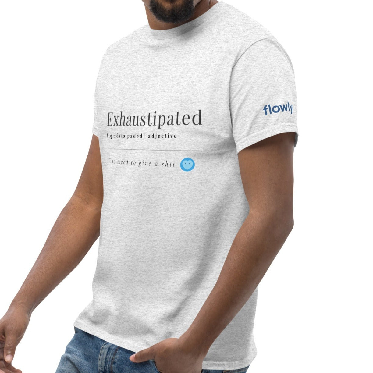 Simple Exhaustipated classic tee