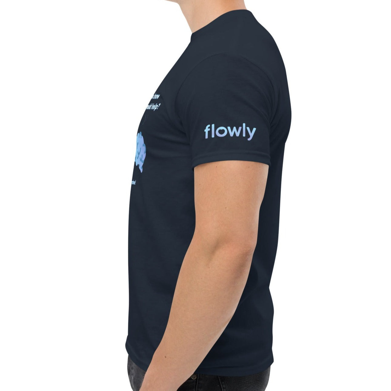 "You know what would help?" Stressed Brain T Shirt, Men/Unisex