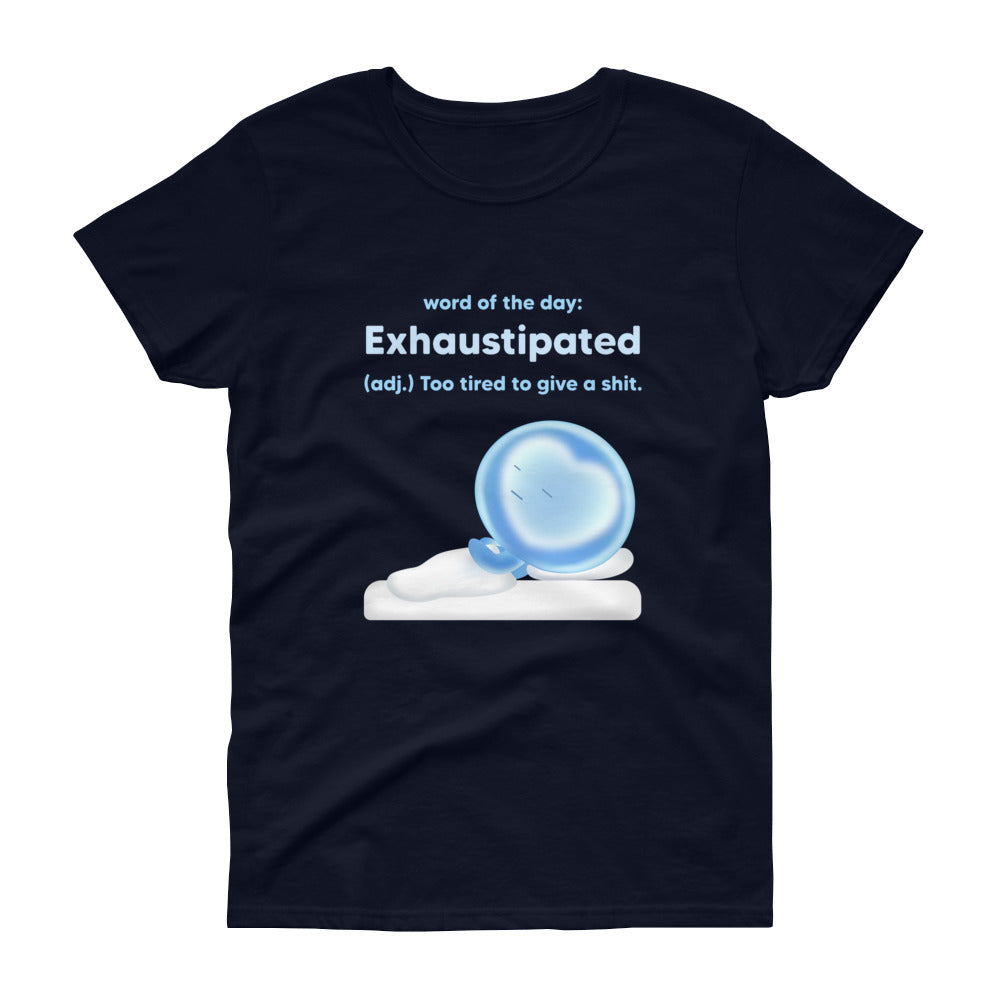 Exhaustipated Full Color T Shirt, Women